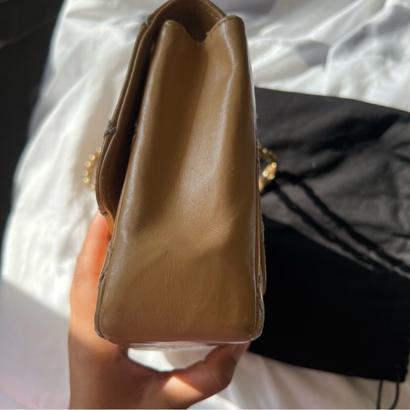 Chanel Medium Single Flap Caramel/Tan Wild Stitch Bag - Picture 4 of 8